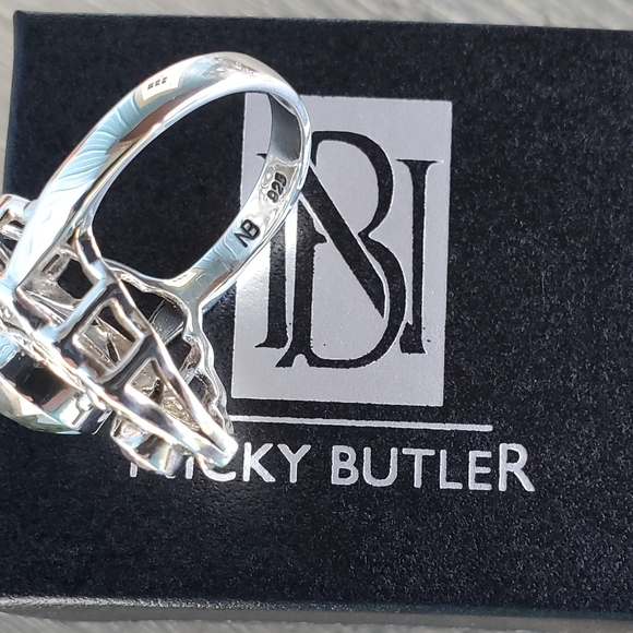 Nicky Butler Prasiolite Amethyst Gemstone 925 Sterling Silver Size 7 NWT Ring - Picture 6 of 6